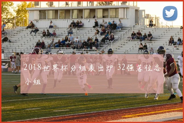 2018世界杯分组表出炉 32强落位各小组